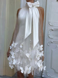 Butterfly Mesh Midi Dress  Pre2brand