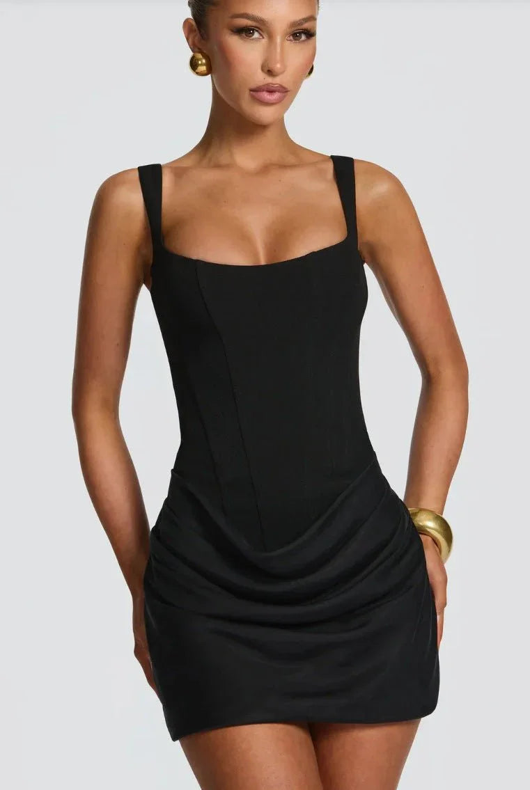 Women's Sleeveless Corset Mini Dress  Pre2brand