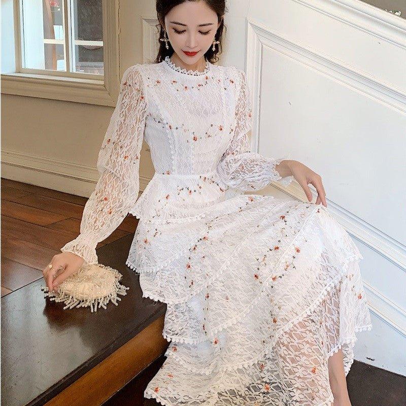 Women's Lace Embroidered Dress  Pre2brand