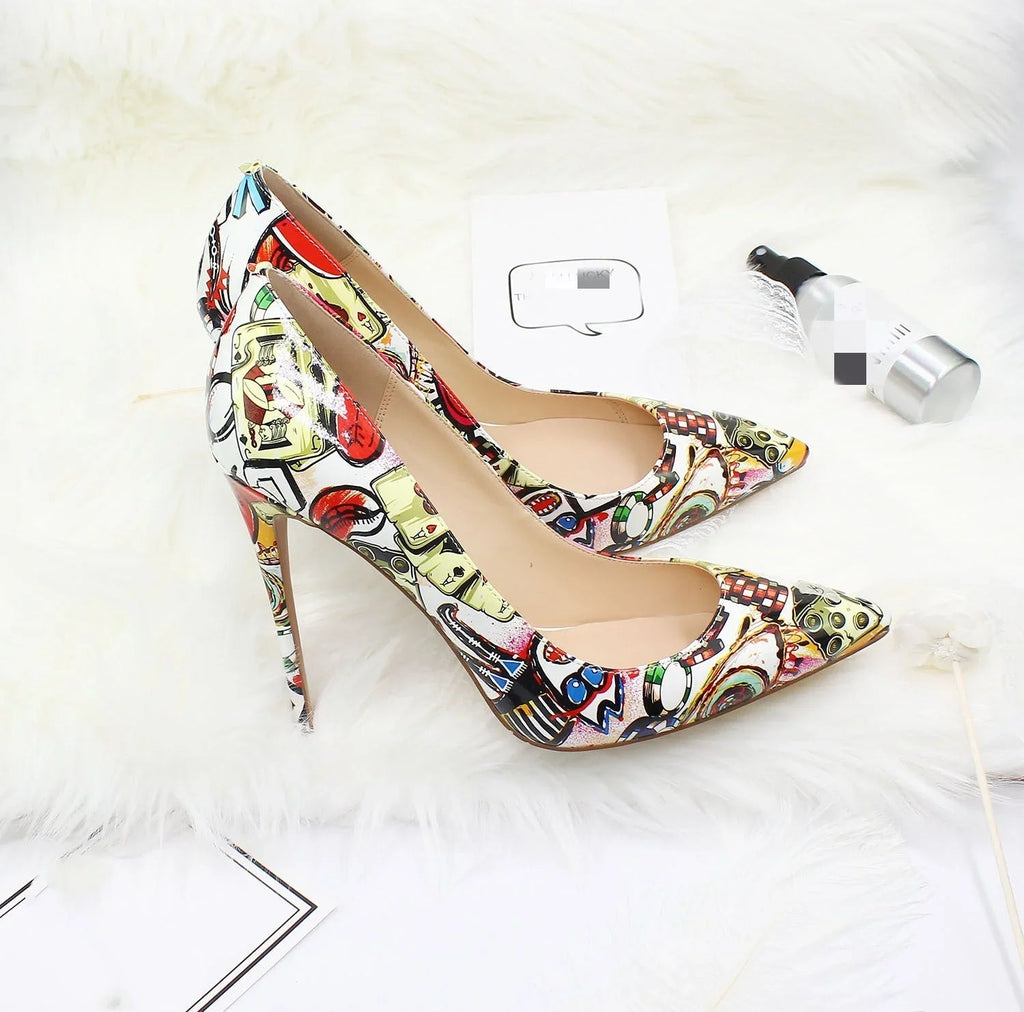 Women's 12cm Pointed Toe Stiletto Heels  Pre2brand