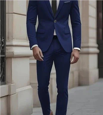 Two-Piece Suit Business Professional Formal Wear Korean Slim Fit  Pre2brand