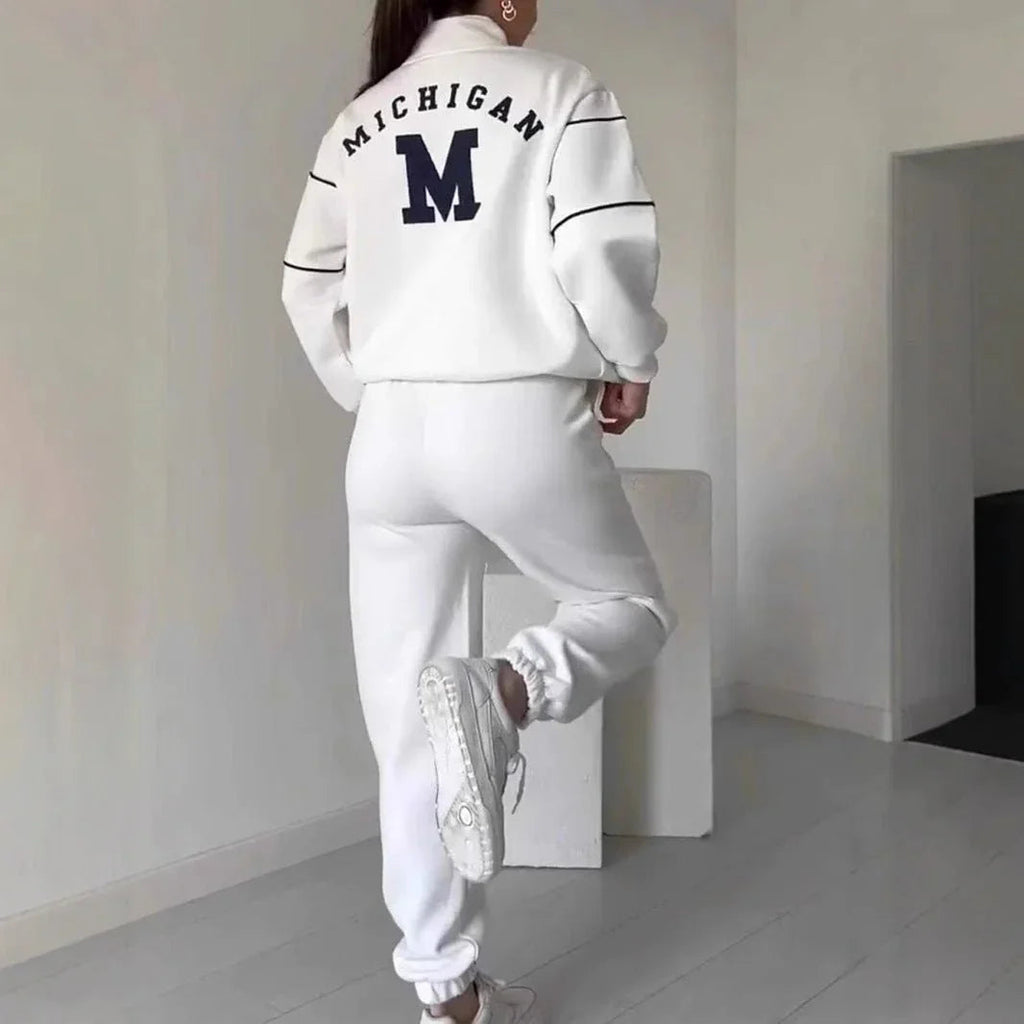 Womens 2 Piece Outfits Lounge Hoodless Pullover Sweatshirt Sweatsuit Sets Sweatshirt Baggy Fashion Sweatpants With Pockets  Pre2brand