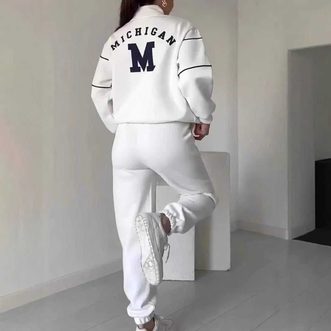 Womens 2 Piece Outfits Lounge Hoodless Pullover Sweatshirt Sweatsuit Sets Sweatshirt Baggy Fashion Sweatpants With Pockets  Pre2brand