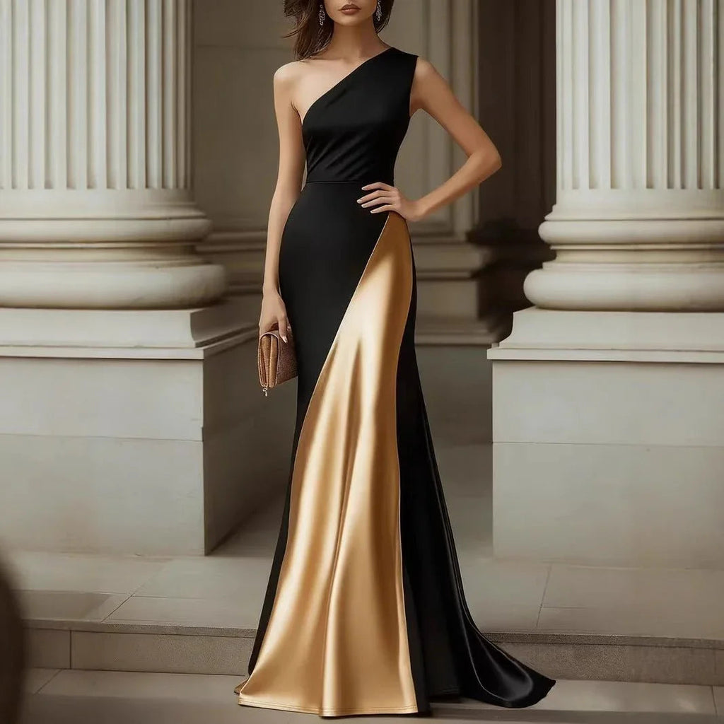 Women's Stylish Satin Midi Dress  Pre2brand