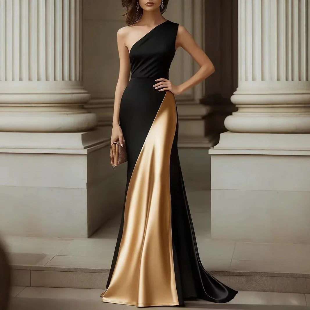 Women's Stylish Satin Midi Dress  Pre2brand