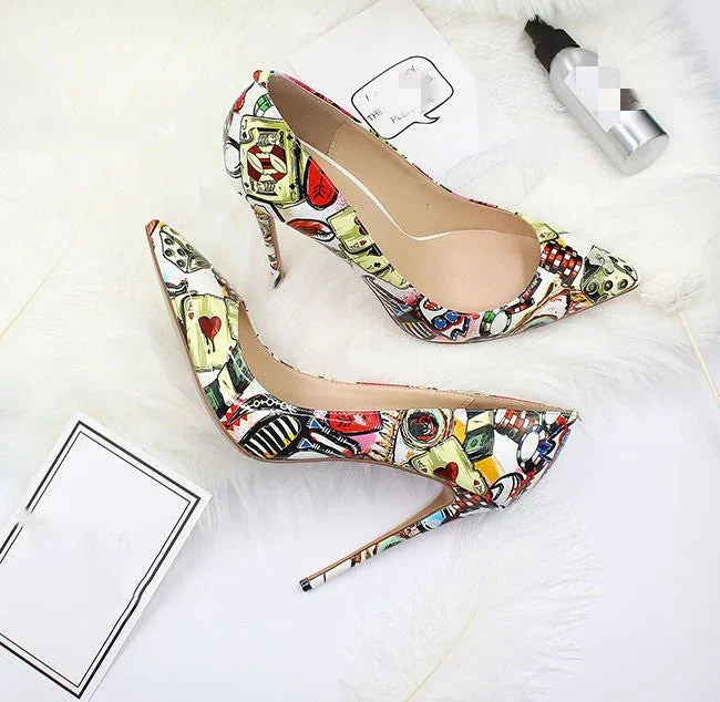 Women's 12cm Pointed Toe Stiletto Heels  Pre2brand