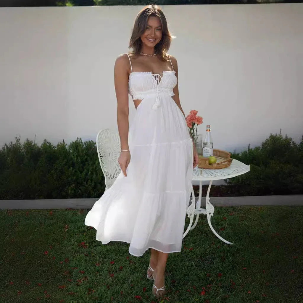 Women's Hollow Backless Swing Dress  Pre2brand
