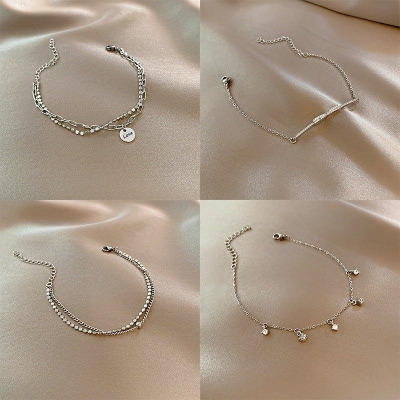 Women's Luxury Pearl & Gold Charm Bracelet  Pre2brand