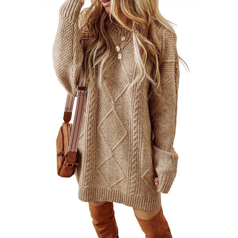 Women's Loose Knit Sweater Dress  Pre2brand