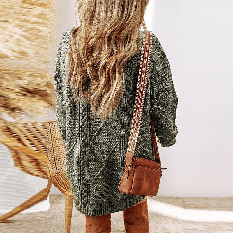 Women's Loose Knit Sweater Dress  Pre2brand