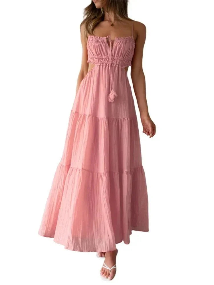 Women's Hollow Backless Swing Dress  Pre2brand