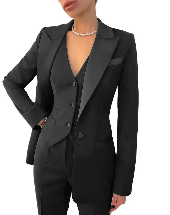 Women'S Three-Piece Suit Business Professional Leisure  Pre2brand