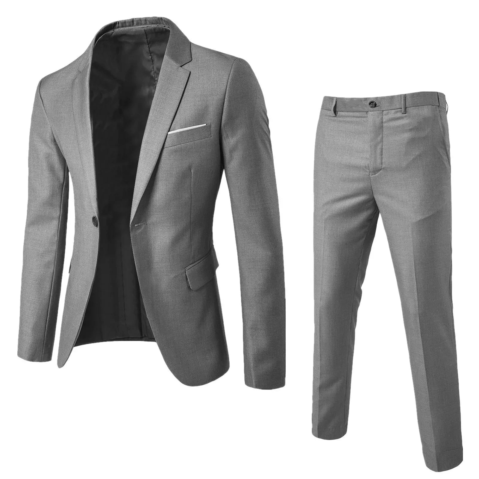 Two-Piece Suit Business Professional Formal Wear Korean Slim Fit  Pre2brand