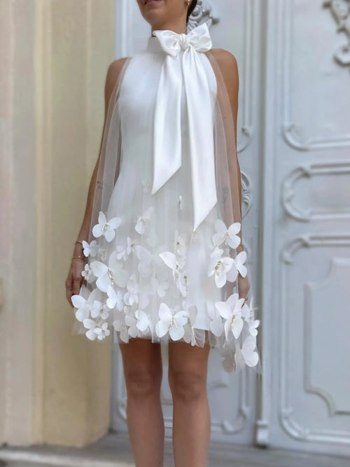 Butterfly Mesh Midi Dress  Pre2brand