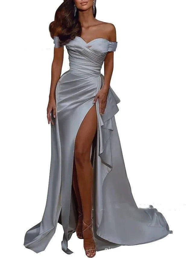 Women's Off-Shoulder Fashion Dress  Pre2brand