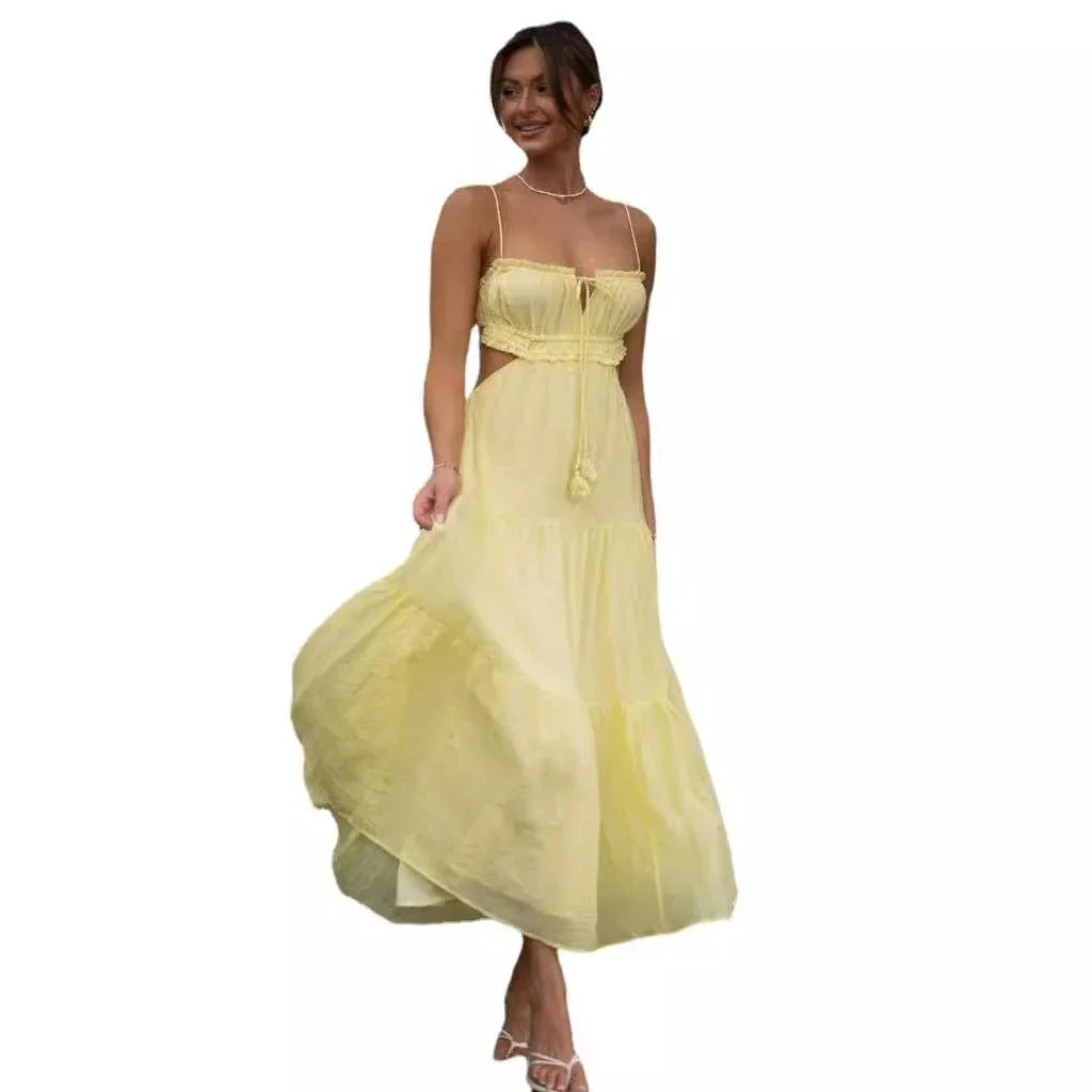 Women's Hollow Backless Swing Dress  Pre2brand
