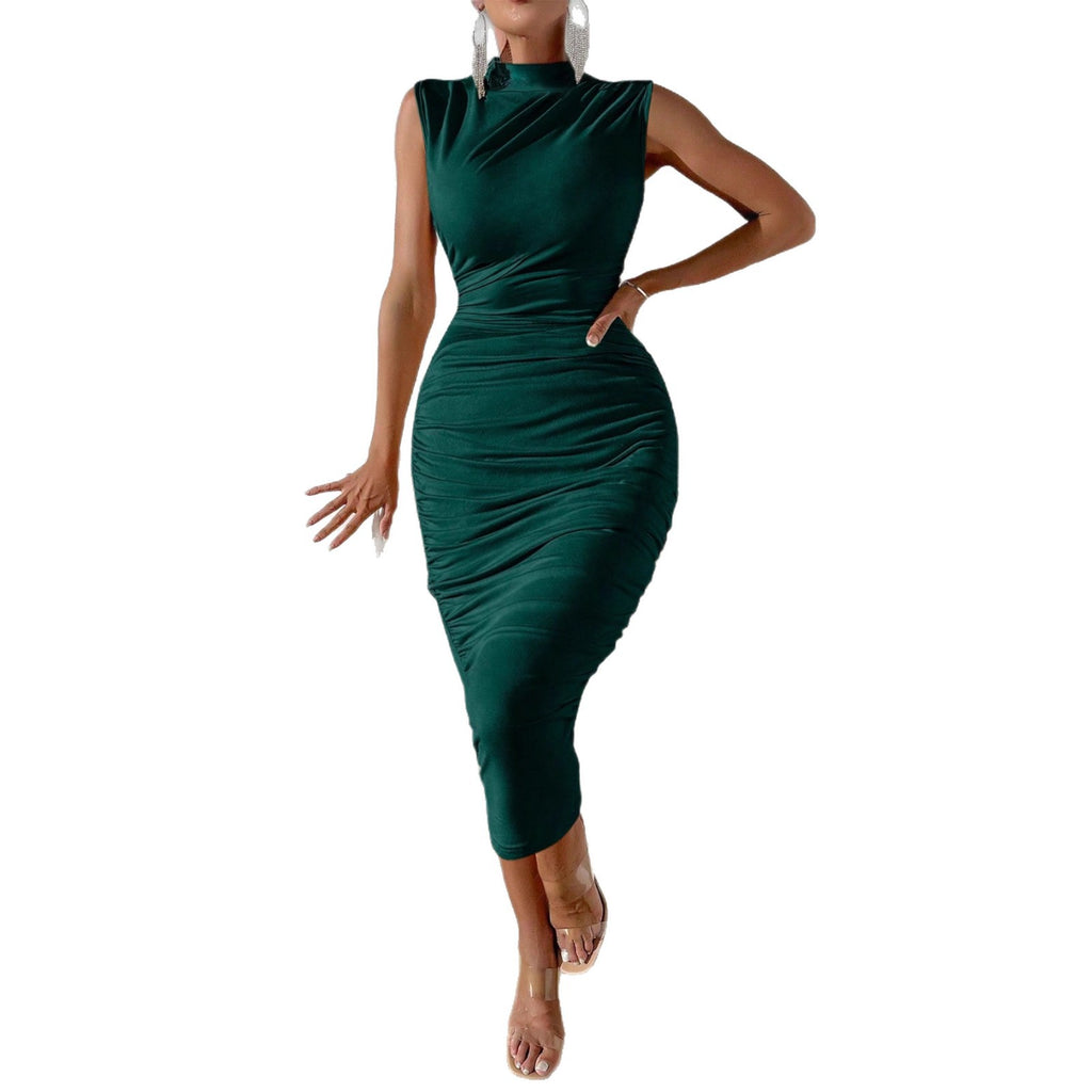 Women's Pleated Sleeveless Mini Dress – image 2 of 16