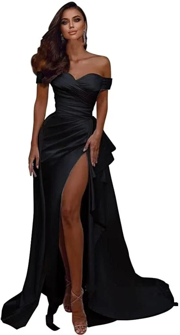 Women's Off-Shoulder Fashion Dress  Pre2brand
