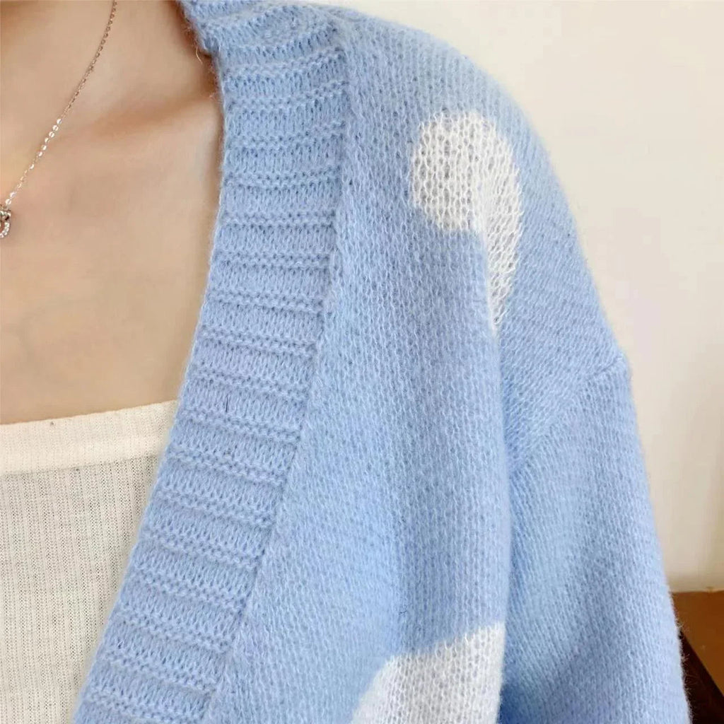 Loose V Neck Long Sleeve Knit Women'S Top  Pre2brand
