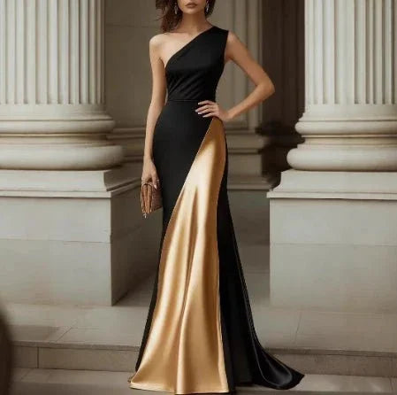 Women's Stylish Satin Midi Dress  Pre2brand
