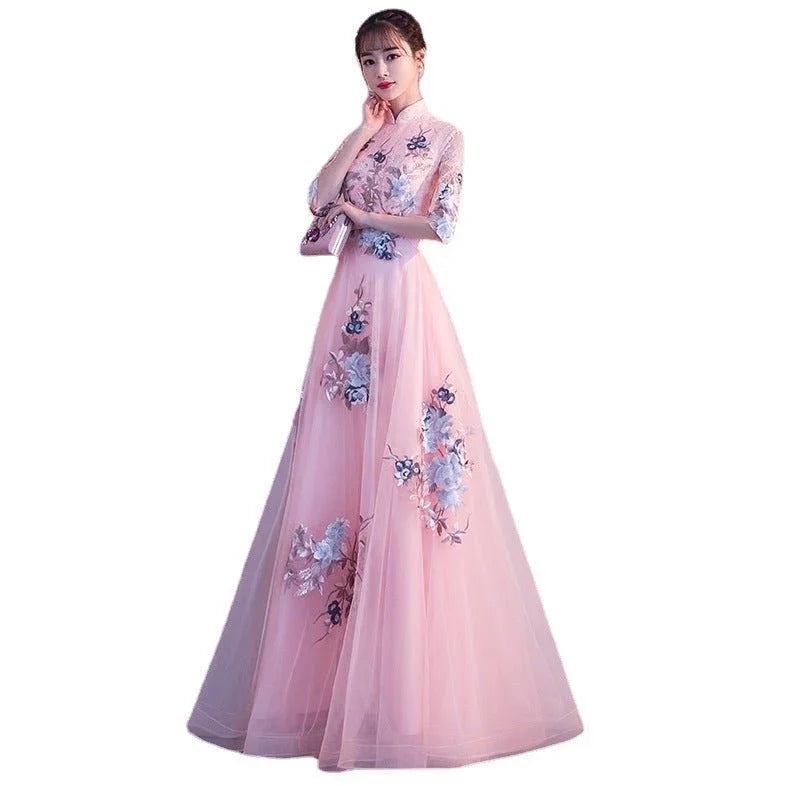 Women's Elegant Full-Length Dress  Pre2brand
