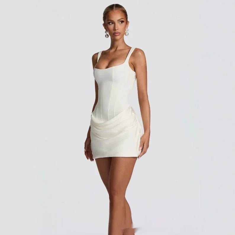 Women's Sleeveless Corset Mini Dress  Pre2brand