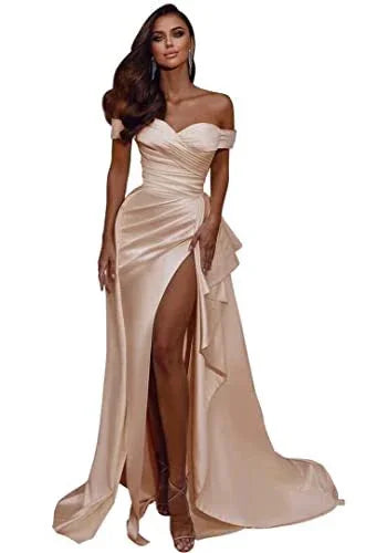 Women's Off-Shoulder Fashion Dress  Pre2brand