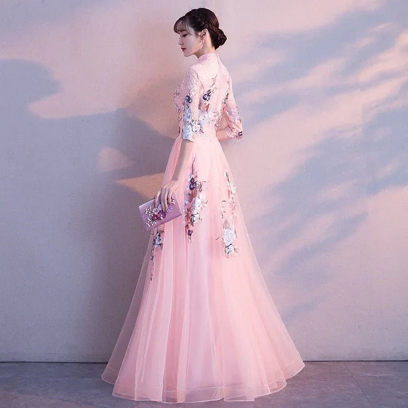 Women's Elegant Full-Length Dress  Pre2brand