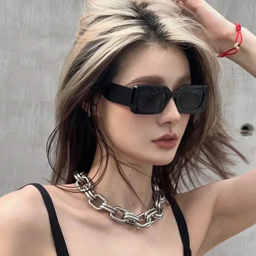 Retro Square Frame Sunglasses  Pre2brand