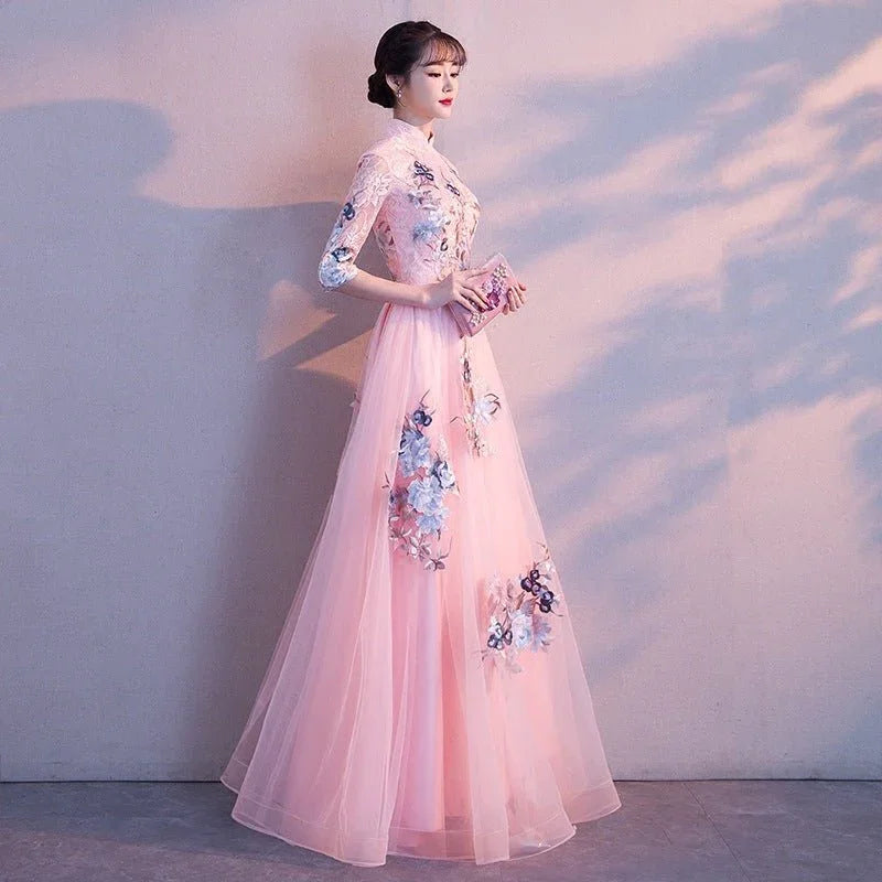 Women's Elegant Full-Length Dress  Pre2brand
