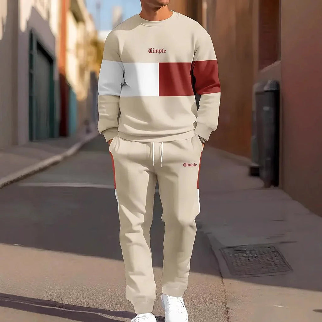 Men's Printed Sports Suit  Pre2brand