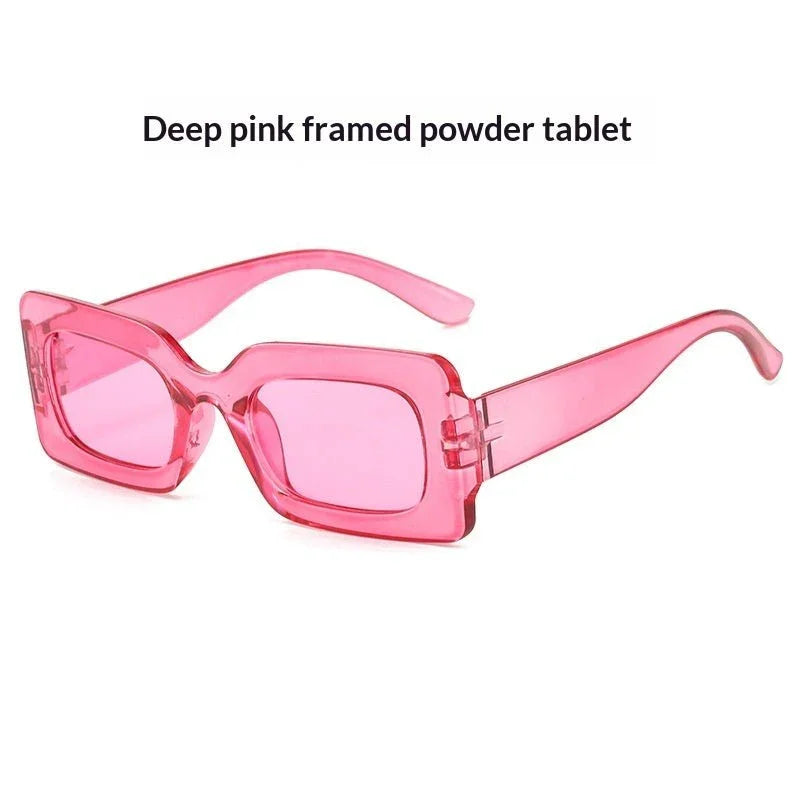 Retro Square Frame Sunglasses  Pre2brand