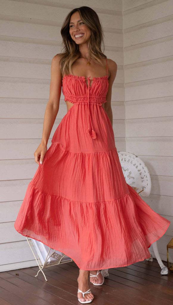 Women's Hollow Backless Swing Dress  Pre2brand