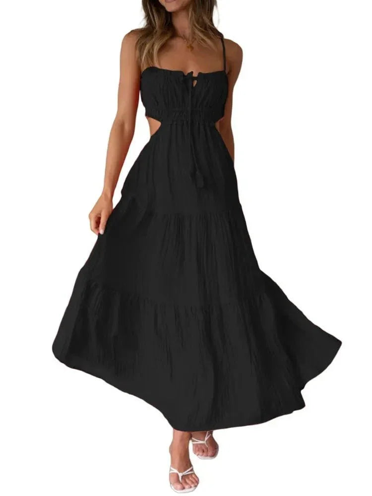Women's Hollow Backless Swing Dress  Pre2brand