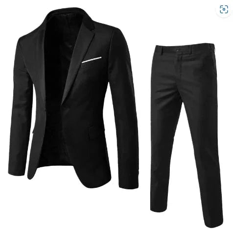 Two-Piece Suit Business Professional Formal Wear Korean Slim Fit  Pre2brand