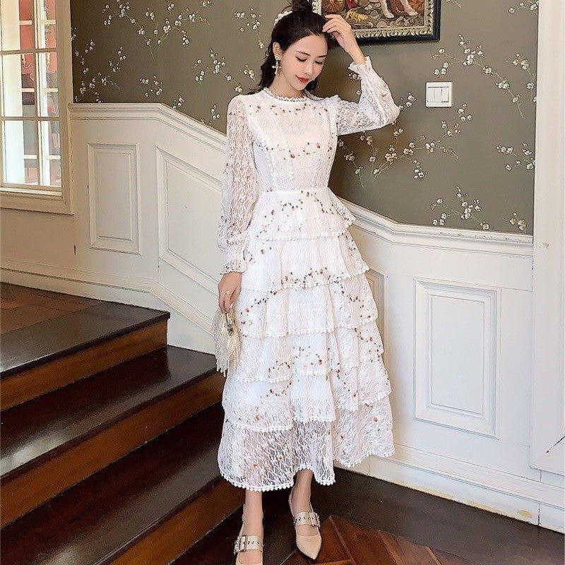 Women's Lace Embroidered Dress  Pre2brand