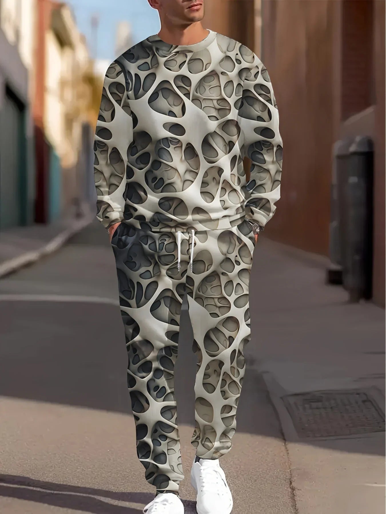 Men's Printed Sports Suit  Pre2brand