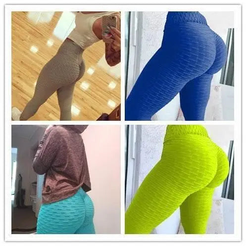 Booty Lifting Anti Cellulite Scrunch Leggings Without Pocket  Pre2brand