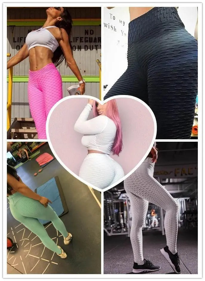 Booty Lifting Anti Cellulite Scrunch Leggings Without Pocket  Pre2brand