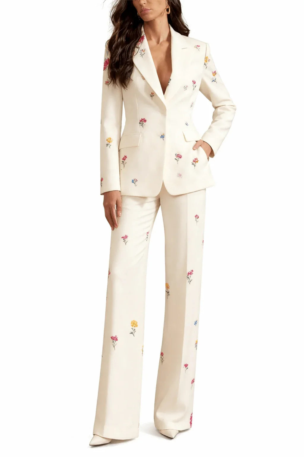 Men's Patterned Blazer & Trousers Suit  Pre2brand