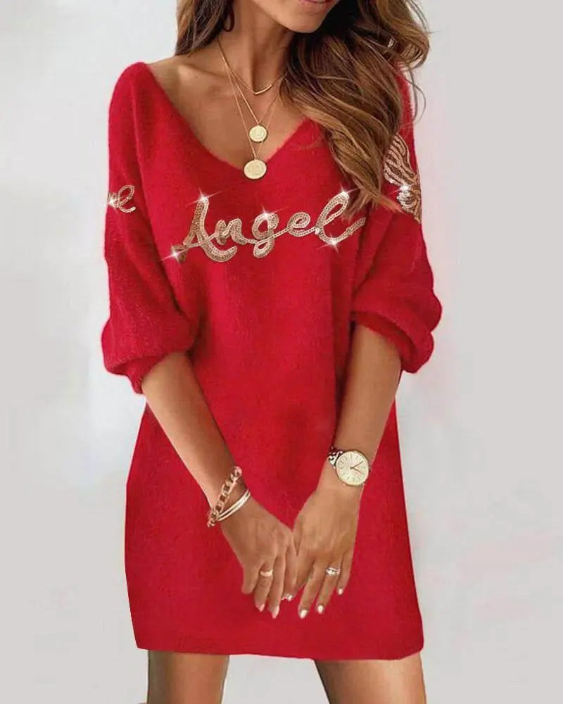 Christmas Long Sleeve Sweater For Women  Pre2brand