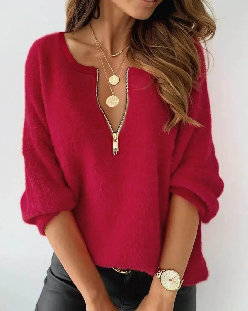 Christmas Long Sleeve Sweater For Women  Pre2brand