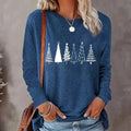 Christmas Tree Graphic Long Sleeve T-Shirt  Pre2brand
