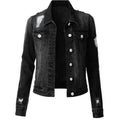 European And American Hole Lining Short Sleeve Women Women'S Cowboy Coat  Pre2brand