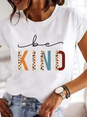 Fashion Letter Print Short-Sleeved Shirt  Pre2brand