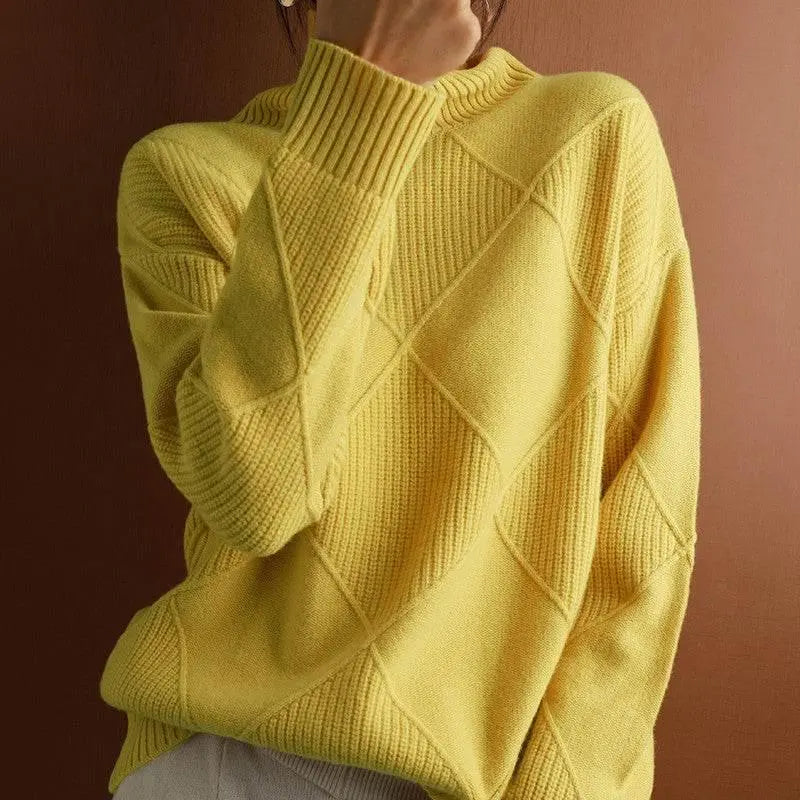 Knitwear Autumn And Winter Long-Sleeved Outer Wear Bottoming Shirt  Pre2brand