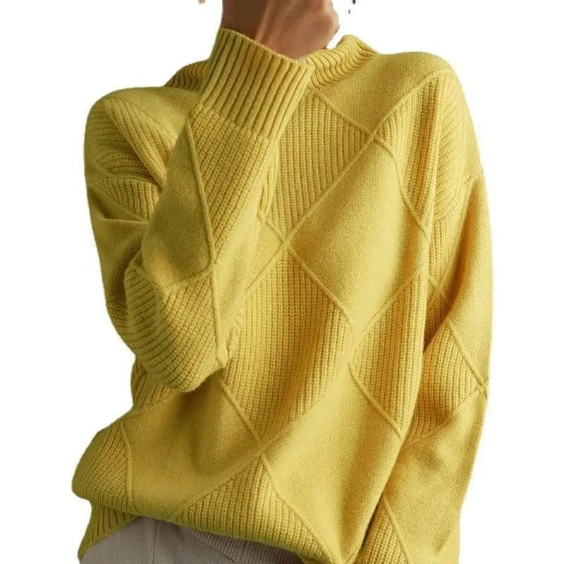Knitwear Autumn And Winter Long-Sleeved Outer Wear Bottoming Shirt  Pre2brand