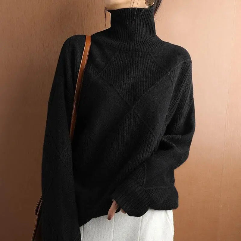 Knitwear Autumn And Winter Long-Sleeved Outer Wear Bottoming Shirt  Pre2brand