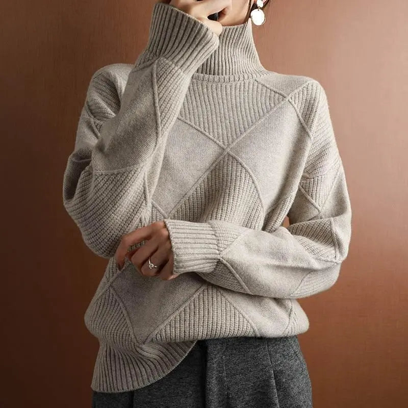 Knitwear Autumn And Winter Long-Sleeved Outer Wear Bottoming Shirt  Pre2brand