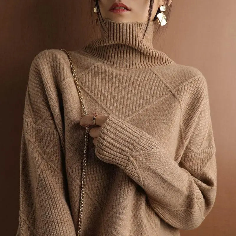 Knitwear Autumn And Winter Long-Sleeved Outer Wear Bottoming Shirt  Pre2brand